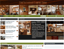 Tablet Screenshot of blog.thesavannahcabinetshop.com